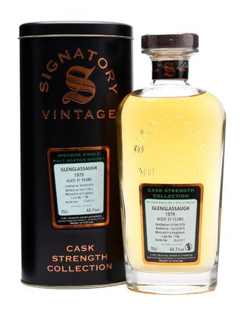 Glenglassaugh 1979 31 Jahre alt Cask #1546 Signatory