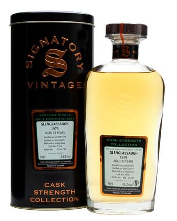 Glenglassaugh 1979 33 Jahre alt Cask #1548 Signatory Cask Strength Collection
