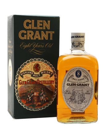 Glen Grant 8 Jahre alt Hall Bramley Bottled 1970's Independent Bottling