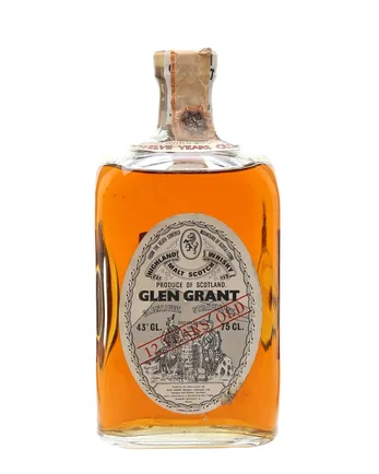 Glen Grant 12 Jahre alt Bottled 1970s Cork Stopper