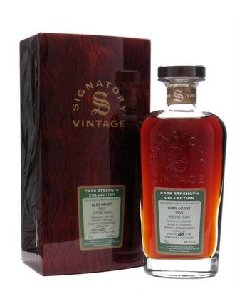 Glen Grant 1969 40 Jahre alt Sherry Cask #2016 Signatory Cask Strength Collection