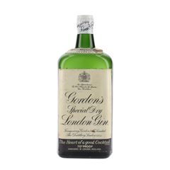 Gordon's London Dry Gin / Bottled 1950s / Spring Cap