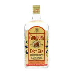 Gordon's Dry Gin / Bottled 1960s / Spring Cap