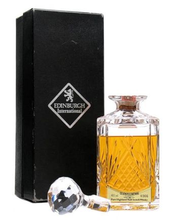 Glenallachie 12 Jahre alt Edinburgh Crystal Decanter