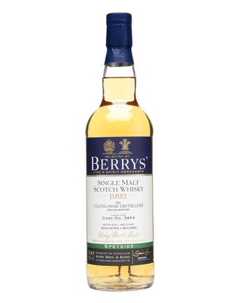 Glenlossie 1992 20 Jahre alt Cask #3464 Berry Bros and Rudd