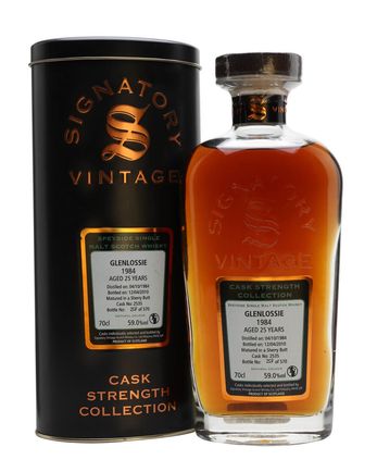 Glenlossie 1984 25 Jahre alt Sherry Butt #2535 Signatory Cask Strength Collection
