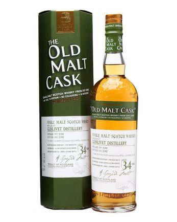 Glenlivet 1977 34 Jahre alt Old Malt Cask #7192 Douglas Laing