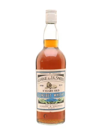 Glenlivet 8 Jahre alt Smith's Label Bottled 1960s Gordon & Macphail