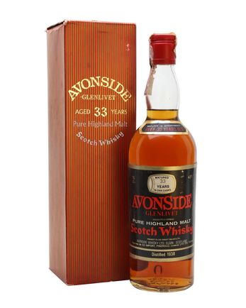 Avonside Glenlivet 1938 33 Jahre alt Sherry Cask Gordon & Macphail