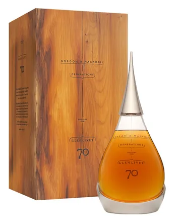 Glenlivet 1940 70 Jahre alt Tear Decanter 2nd Edition Gordon & Macphail