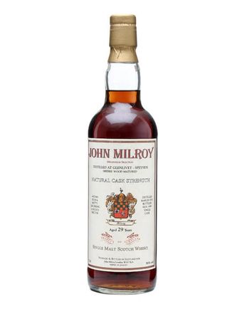 Glenlivet 1970 29 Jahre alt Sherry Cask John Milroy