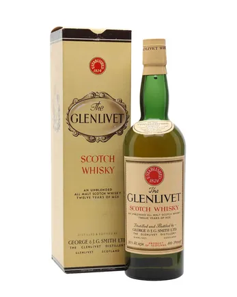 Glenlivet 12 Jahre alt Bottled 1960s