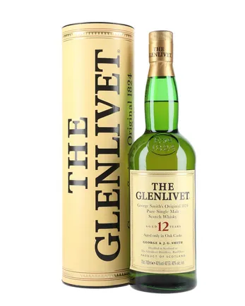 Glenlivet 12 Jahre alt Old Presentation
