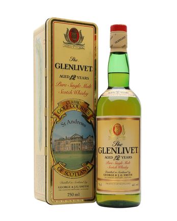 Glenlivet 12 Jahre alt St. Andrews Tin
