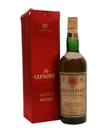 Glenlivet 1951 18 Jahre alt Baretto Import