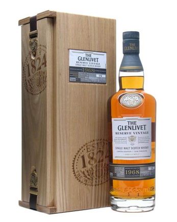 Glenlivet 1968 Reserve Vintage 39 Jahre alt Cask #7629