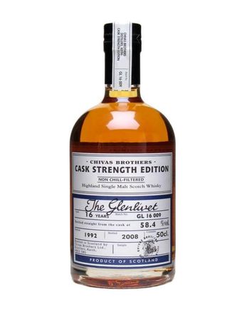 Glenlivet 1992 16 Jahre alt Cask Strength Edition 58.4