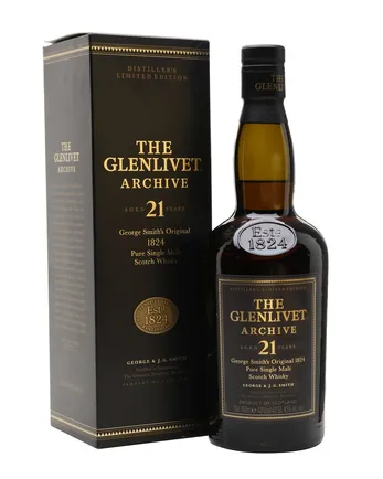 Glenlivet 21 Jahre alt Archive