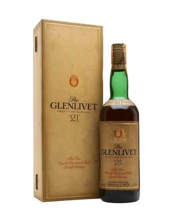 Glenlivet 21 Jahre alt Bottled 1980's