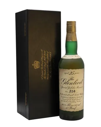 Glenlivet 25 Jahre alt Silver Jubilee