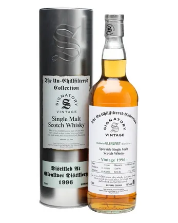 Glenlivet 1996 15 Jahre alt Sherry Butt #163416 Signatory Un-Chillfiltered Collection