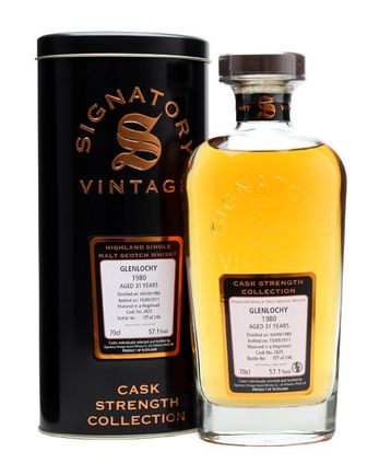 Glenlochy 1980 31 Jahre alt Cask #2825 Signatory Cask Strength Collection