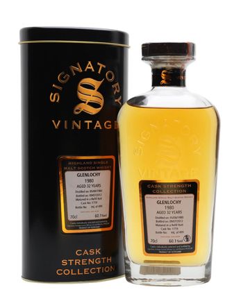 Glenlochy 1980 32 Jahre alt Cask #1759 Signatory Cask Strength Collection