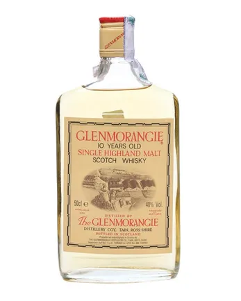 Glenmorangie 10 Jahre alt Flat Bottle Bottled 1990s
