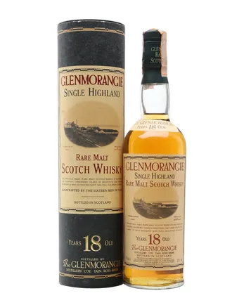 Glenmorangie 18 Jahre alt Old Presentation