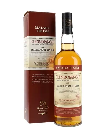 Glenmorangie 25 Jahre alt Malaga Wood 75cl