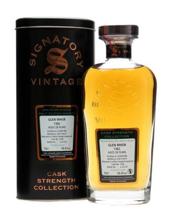 Glen Mhor 1982 28 Jahre alt Cask# 1328 Signatory Cask Strength Collection
