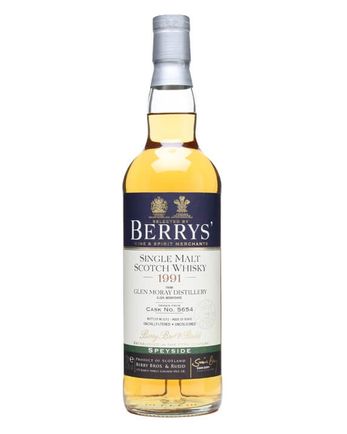 Glen Moray 1991 20 Jahre alt Cask #5654 Berry Bros and Rudd