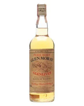 Glen Moray Pure Malt 8 Jahre alt Bottled 1980s