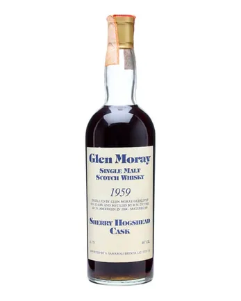 Glen Moray 1959 Sherry Hogshead Bottled 1984 Samaroli
