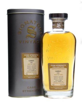 Cambus 1991 18 Jahre alt Signatory