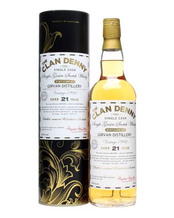 Girvan 1992 21 Jahre alt Cask #HH9451 Clan Denny