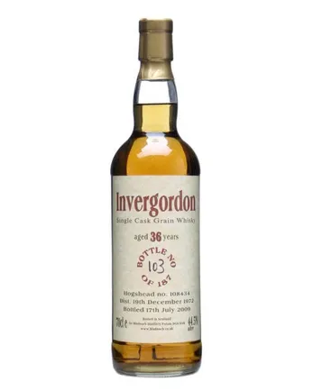 Invergordon 1972 Single Grain 36 Jahre alt Bladnoch Forum