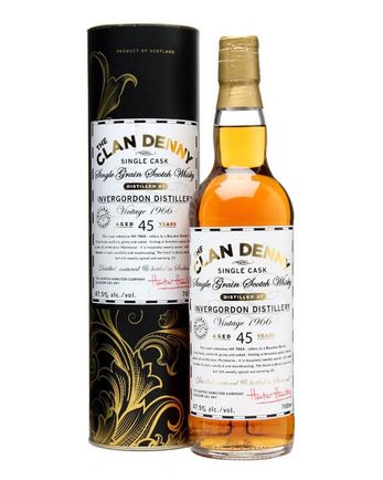 Invergordon 1966 45 Jahre alt Cask HH7864 Clan Denny