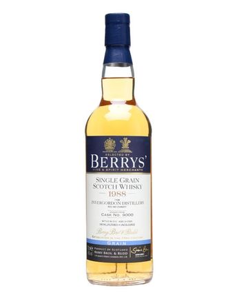 Invergordon 1988 24 Jahre alt Cask #9000 Berry Bros Berry Bros & Rudd