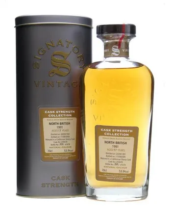 North British 1991 17 Jahre alt Californian Sherry Cask Signatory