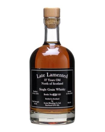 North of Scotland 1973 37 Jahre alt Late Lamented Scotia Blending