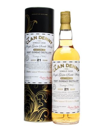Port Dundas 1992 21 Jahre alt Cask #HH9452 Clan Denny