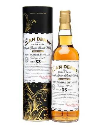 Port Dundas 1978 33 Jahre alt Clan Denny