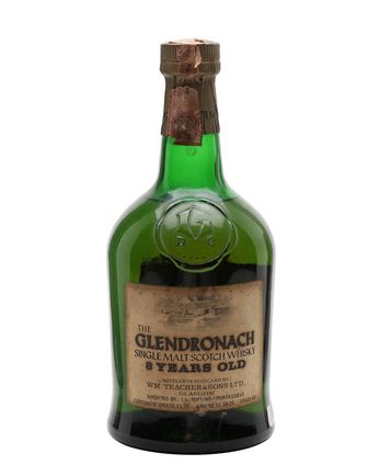 Glendronach 8 Jahre alt Dumpy Bottled 1970s