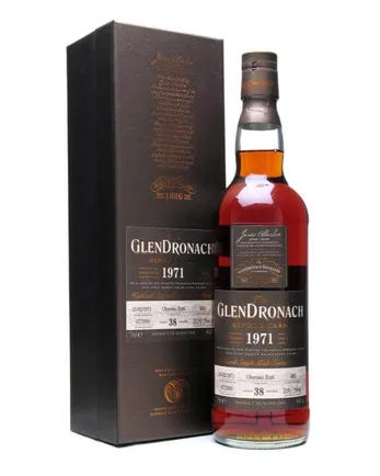 Glendronach 1971 38 Jahre alt Oloroso Sherry Butt