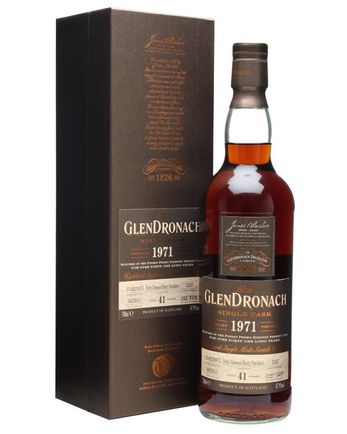Glendronach 1971 41 Jahre alt PX Sherry Puncheon #1247
