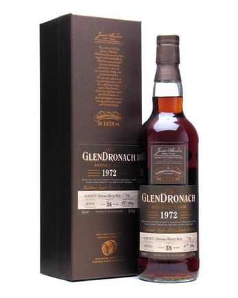 Glendronach 1972 38 Jahre alt Oloroso Butt #718