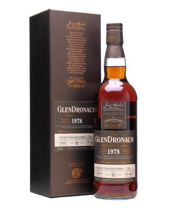 Glendronach 1978 31 Jahre alt Oloroso Puncheon #1040
