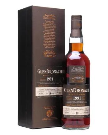 Glendronach 1991 18 Jahre alt Pedro Ximinez Puncheon #3182