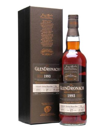 Glendronach 1993 17 Jahre alt Oloroso Butt #529